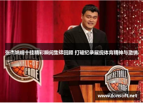 张杰姚明十佳精彩瞬间集锦回顾 打破纪录展现体育精神与激情